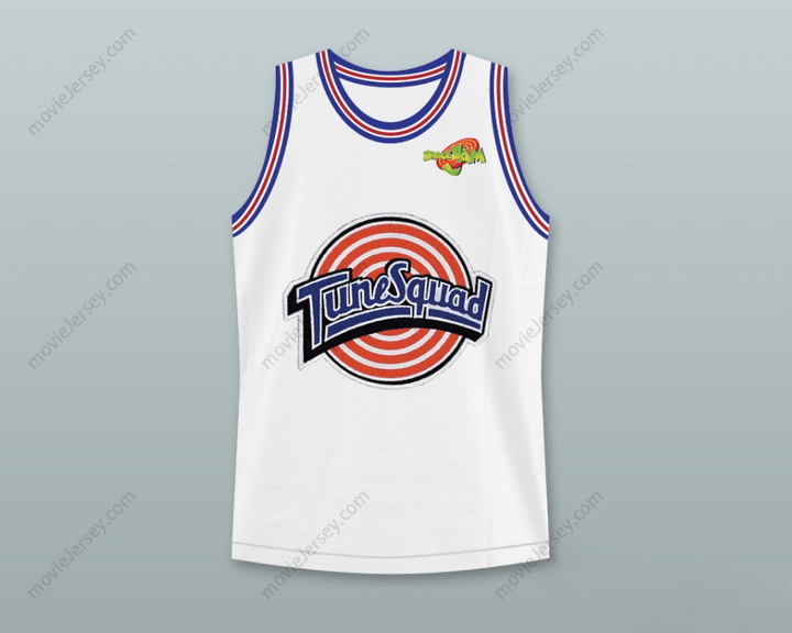 CUSTOM ANY Name Number ROADRUNNER 00 TUNE SQUAD BASKETBALL JERSEY WITH SPACE JAM PATCH Top Stitched S-6XL