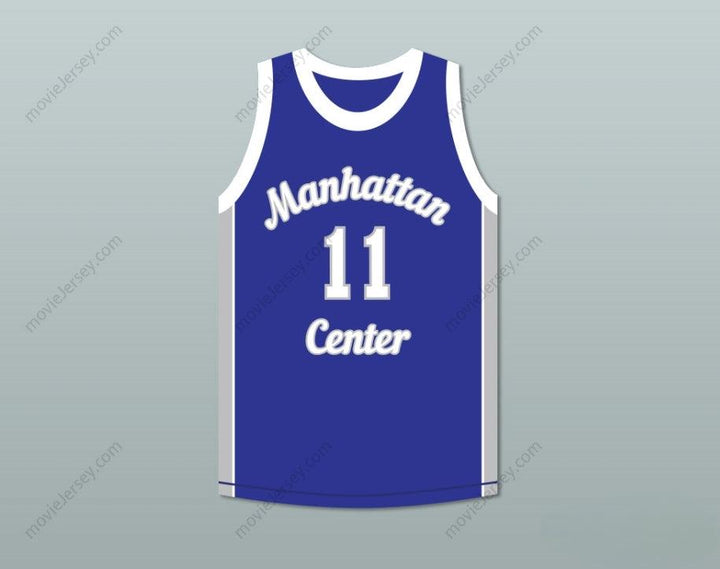 CUSTOM ANY Name Number RAPPER CAM'RON 11  CENTER RAMS BLUE BASKETBALL JERSEY Top Stitched S-6XL