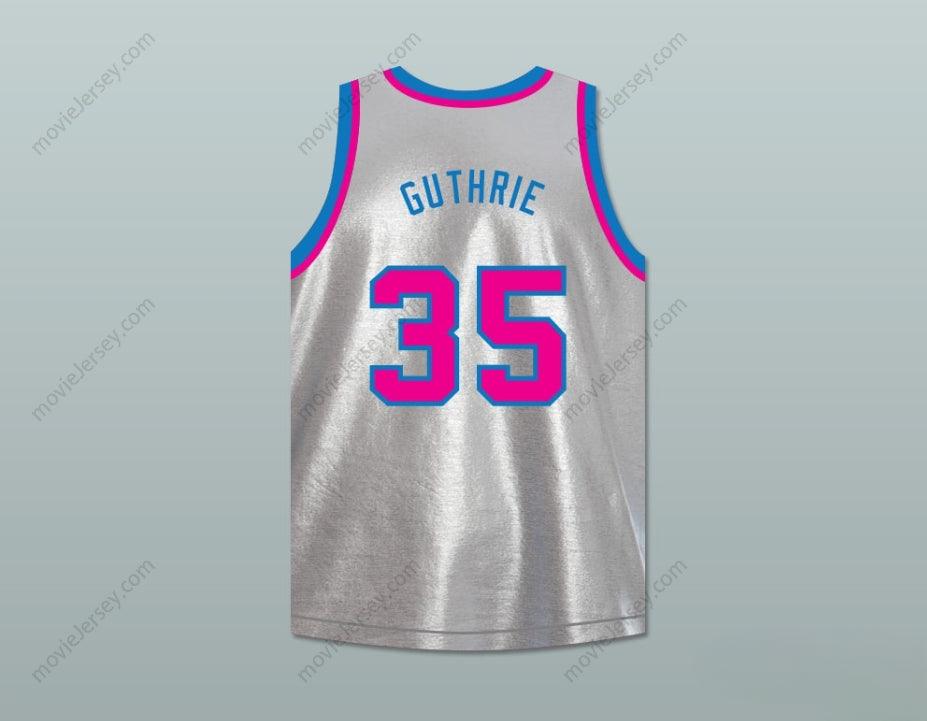 CUSTOM ANY Name Number MOSES GUTHRIE 35  PISCES BASKETBALL JERSEY THE FISH THAT SAVED  Top Stitched S-6XL