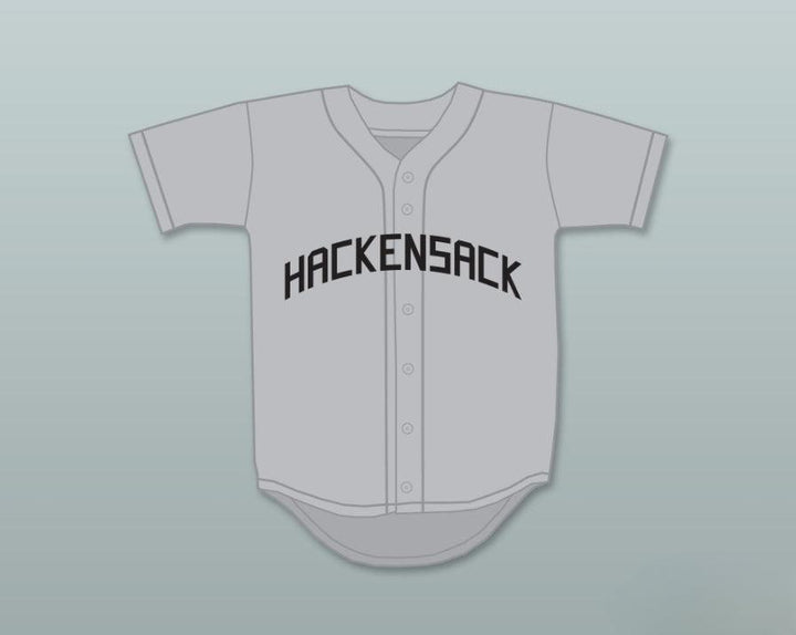 Custom Any Name Number JOHN CANDY SPIKE NOLAN 3   GRAY BASEBALL JERSEY BREWSTER'S MILLIONS Top Stitched S-6XL