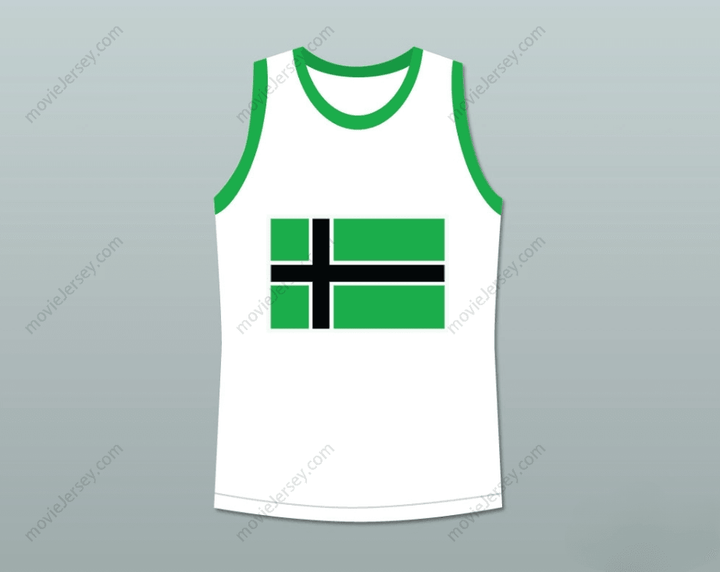 CUSTOM ANY Name Number TYPE 0 NEGATIVE VINNLAND BASKETBALL JERSEY STITCH SEWN Top Stitched S-6XL