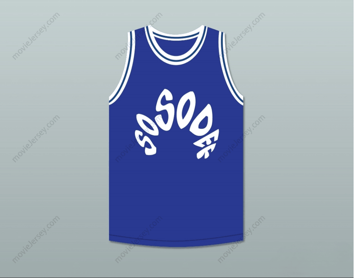 CUSTOM ANY Name Number DA BRAT 21 SOSODEF BLUE BASKETBALL JERSEY Top Stitched S-6XL