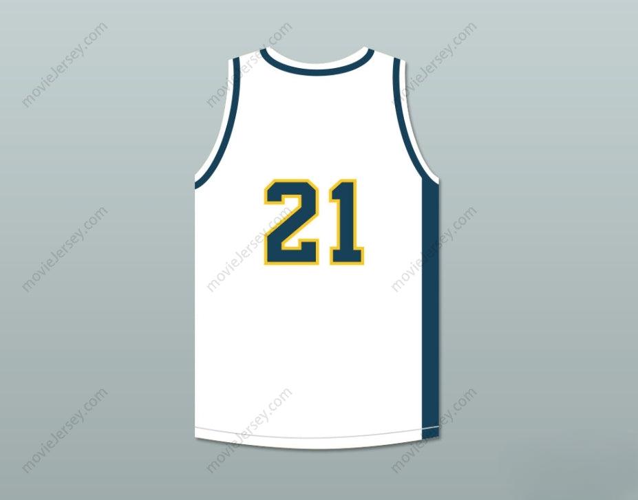 CUSTOM ANY Name Number EVAN WHITBOURNE 21 MALIBU VISTA SEA LIONS BASKETBALL JERSEY BRING IT ON: FIGHT TO THE FINISH Top Stitched S-6XL