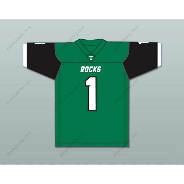 CUSTOM ANY Name Number RONDALE MOORE 1 TRINITY HIGH SCHOOL SHAMROCKS Football Jersey Top Stitched S-6XL