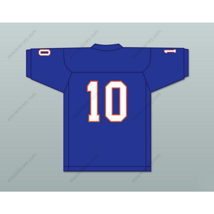 CUSTOM ANY Name Number MAC JONES 10 THE BOLLES SCHOOL BULLDOGS Top Stitched S-6XL