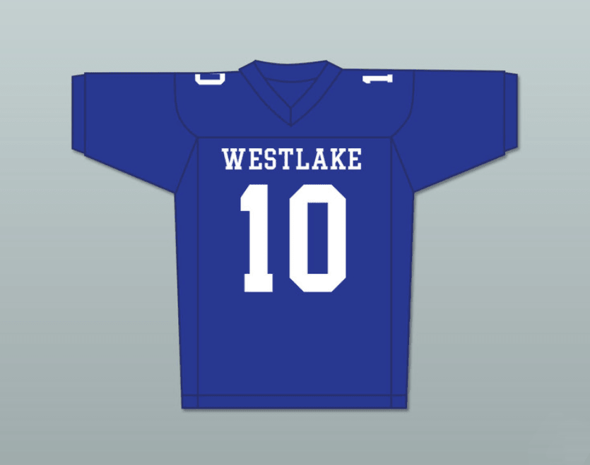 CUSTOM ANY Name Number CAM NEWTON 10 WESTLAKE HIGH SCHOOL HOME FOOTBALL JERSEY Top Stitched S-6XL