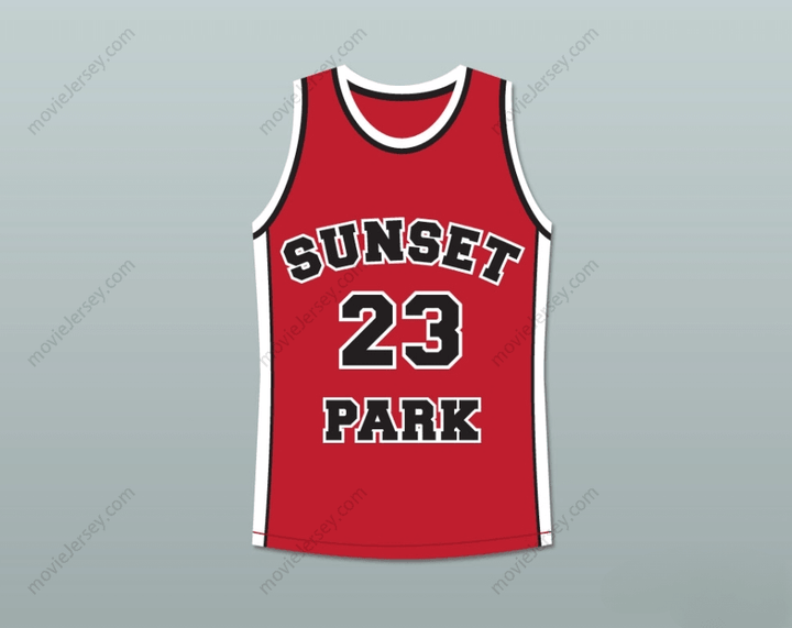 CUSTOM ANY Name Number DE'AUNDRE BONDS BUSY-BEE 23 SUNSET PARK BASKETBALL JERSEY Top Stitched S-6XL