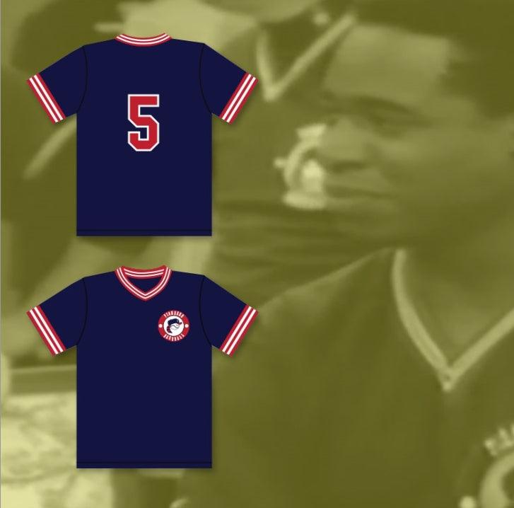 Custom Any Name Number ARNOLD NIXON 5 PIONEERS AWAY BASEBALL JERSEY HARDBALL SITCOM Top Stitched S-6XL