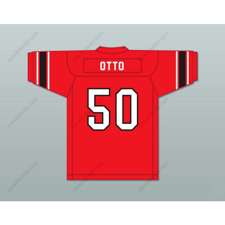 CUSTOM ANY Name Number JIM OTTO 50 WAUSAU EAST HIGH SCHOOL LUMBERJACKS Football Jersey Top Stitched S-6XL