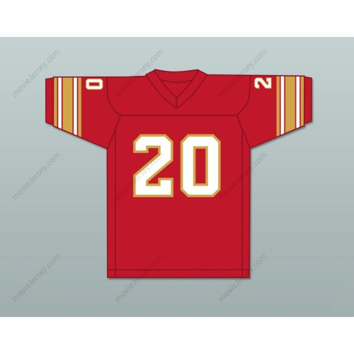 CUSTOM ANY Name Number 1985 USFL JOE CRIBBS 20 BIRMINGHAM STALLIONS ROAD Football Jersey Top Stitched S-6XL