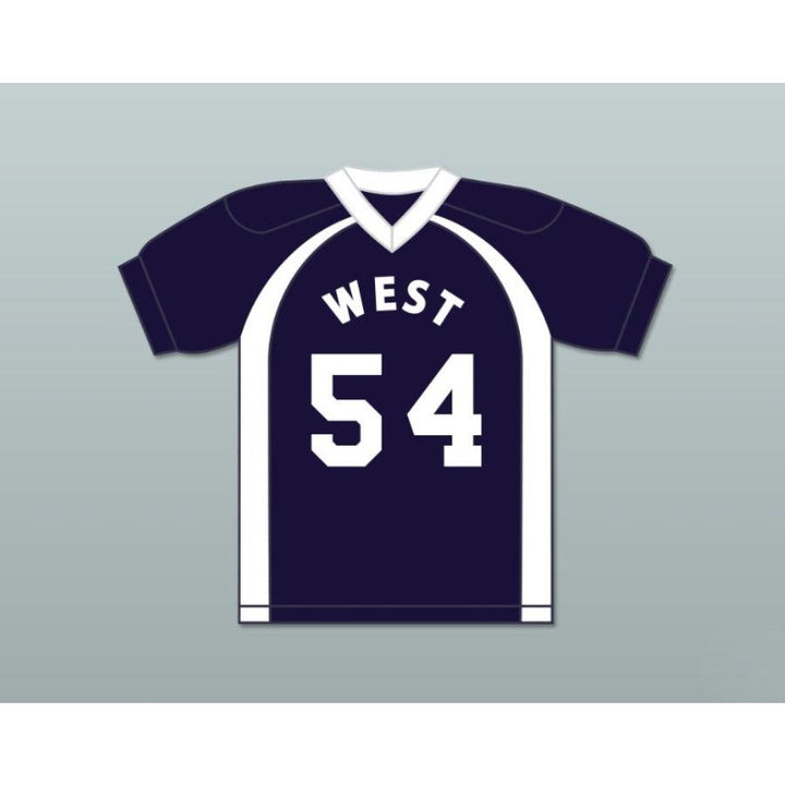 CUSTOM ANY Name Number COLLEGE BOWL SCOISH VELOCIRAPTOR MALOISH 54 WEST Football Jersey Top Stitched S-6XL