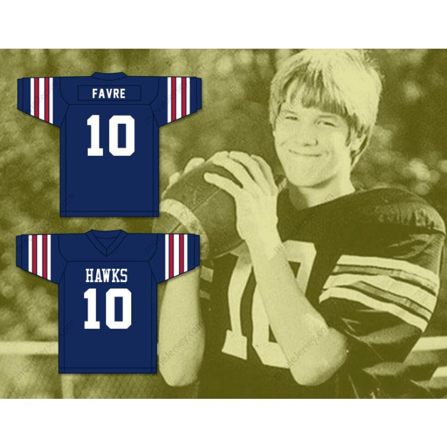 CUSTOM ANY Name BRETT FAVRE 10 HANCOCK NORTH CENTRAL HIGH SCHOOL FOOTBALL S-6XL