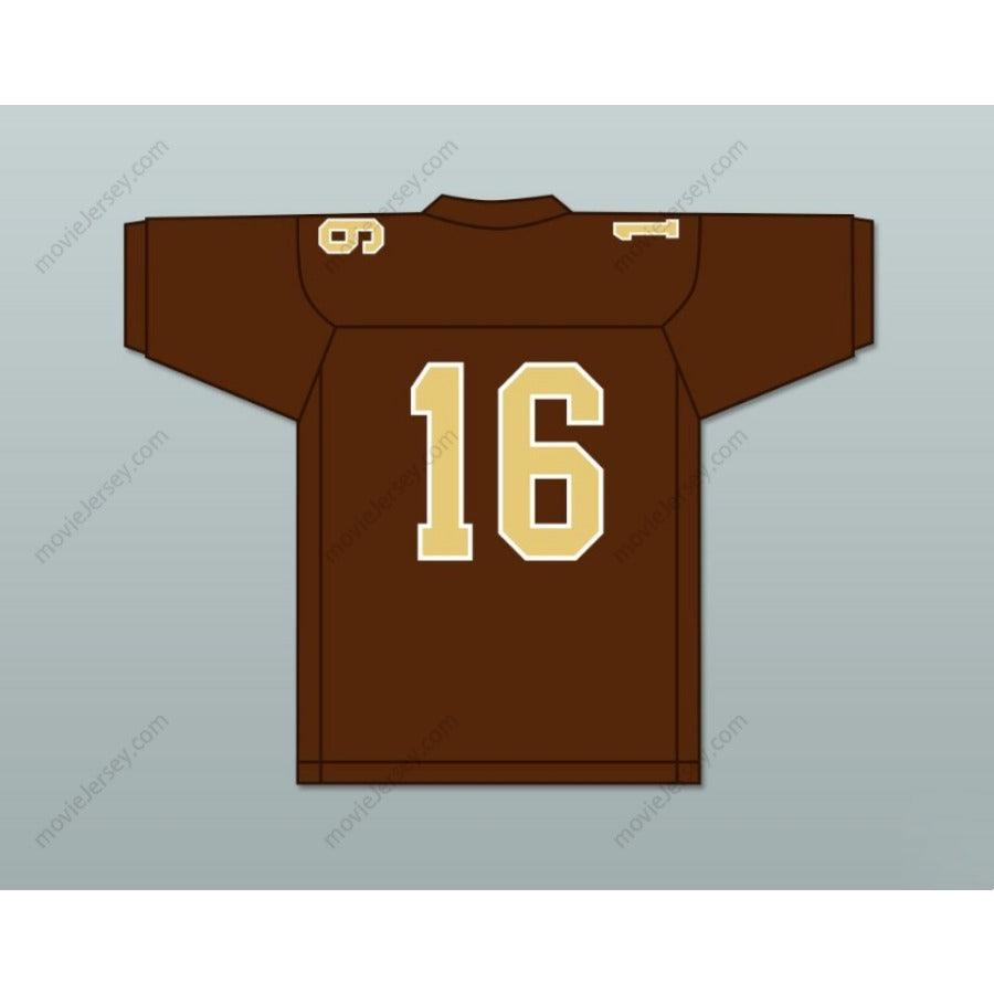 CUSTOM ANY Name Number GREG DULCICH 16 SAINT FRANCIS HIGH SCHOOL GOLDEN KNIGHTS Football Jersey Top Stitched S-6XL