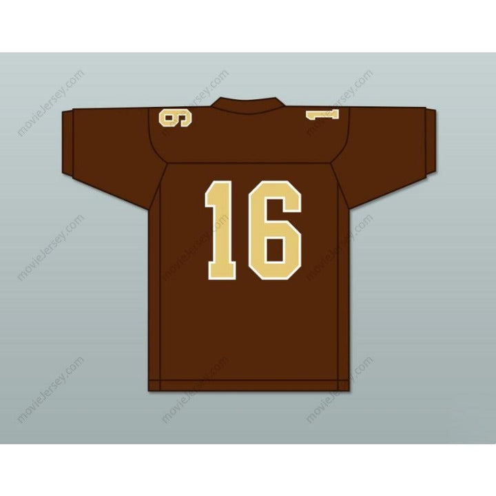 CUSTOM ANY Name Number GREG DULCICH 16 SAINT FRANCIS HIGH SCHOOL GOLDEN KNIGHTS Football Jersey Top Stitched S-6XL
