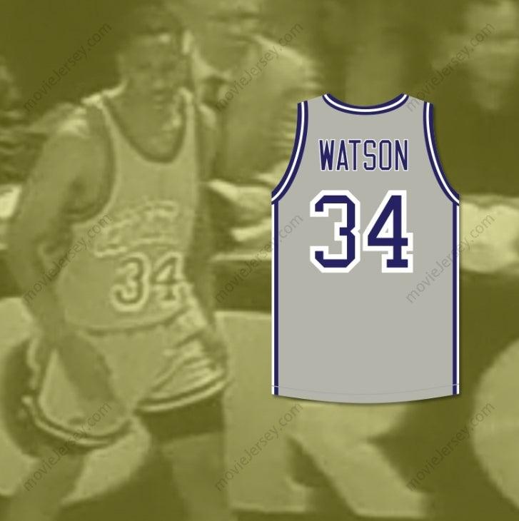 CUSTOM ANY Name Number DUANE MARTIN KYLE LEE WATSON 34 COLLEGE CAREER BASKETBALL JERSEY ABOVE THE RIM Top Stitched S-6XL