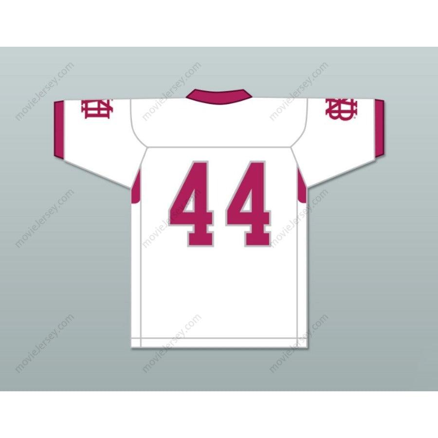 CUSTOM ANY Name Number TY CHANDLER 44 MONTGOMERY BELL ACADEMY BIG REDS WHITE Football Jersey Top Stitched S-6XL