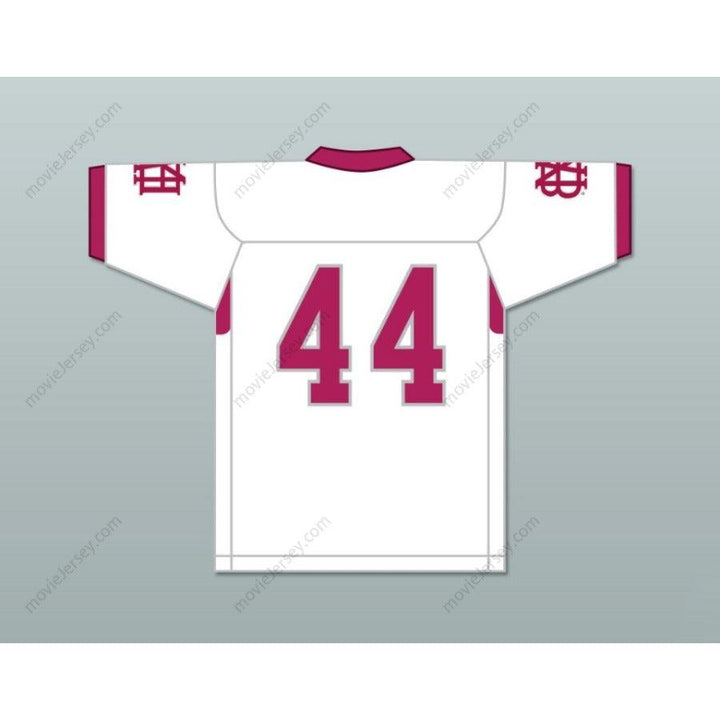 CUSTOM ANY Name Number TY CHANDLER 44 MONTGOMERY BELL ACADEMY BIG REDS WHITE Football Jersey Top Stitched S-6XL