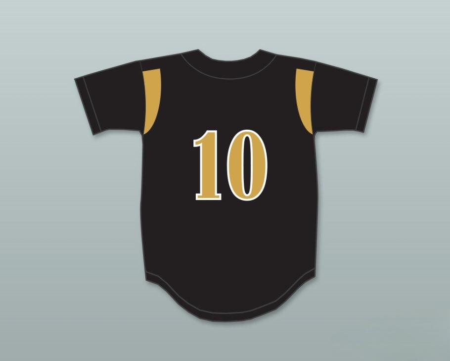 Custom Any Name Number TREVOR STORY 10  HIGH SCHOOL TIGERS BLACK BASEBALL JERSEY 1 Top Stitched S-6XL