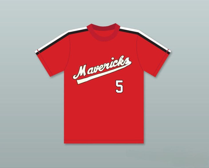 Custom Any Name Number JIM SWANSON 5   BASEBALL JERSEY THE BATTERED BASTARDS OF BASEBALL Top Stitched S-6XL
