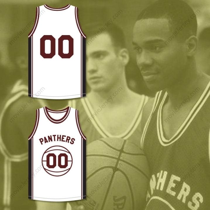 CUSTOM ANY Name Number DUANE MARTIN KYLE LEE WATSON 00 PANTHERS HIGH SCHOOL WHITE BASKETBALL JERSEY ABOVE THE RIM Top Stitched S-6XL