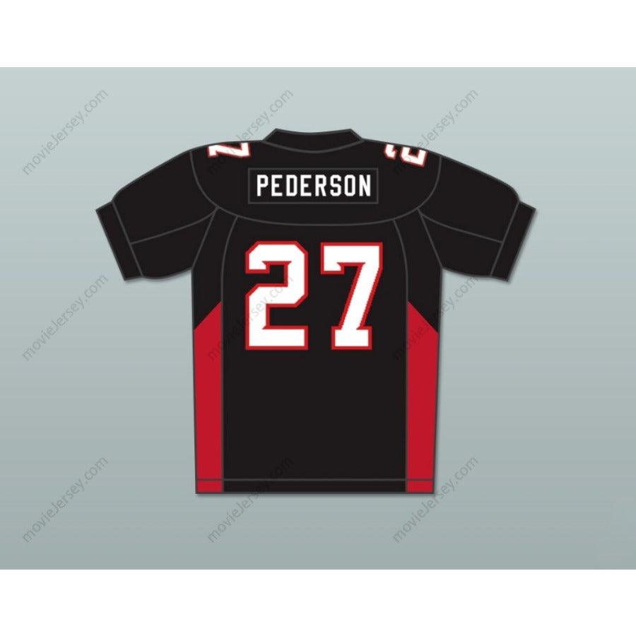 CUSTOM ANY Name Number 27 PEDERSON MEAN MACHINE CONVICTS FOOTBALL JERSEY INCLUDES PATCHES Football Jersey Top Stitched S-6XL
