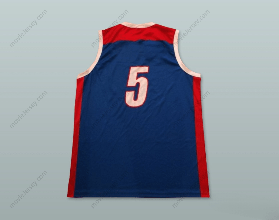 CUSTOM ANY Name Number AZERBAIJAN 5 NATIONAL TEAM BASKETBALL JERSEY Top Stitched S-6XL
