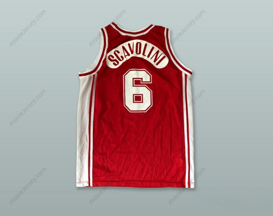 CUSTOM ANY Name Number  US VICTORIA LIBERTAS PALLACANESTRO SCAVOLINI 6 RED BASKETBALL JERSEY Top Stitched S-6XL
