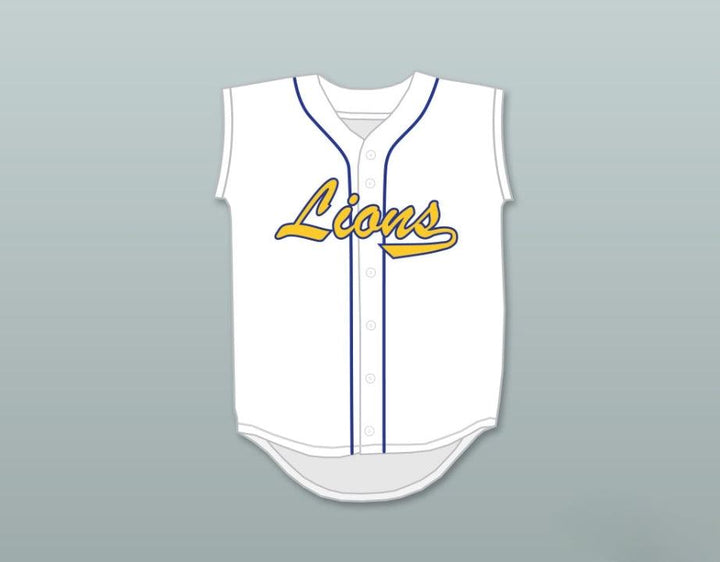 Custom Any Name Number AARON JUDGE 19 LINDEN HIGH SCHOOL LIONS WHITE BASEBALL JERSEY 2 Top Stitched S-6XL