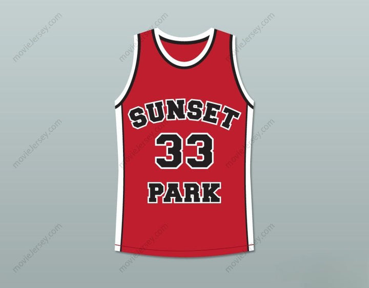 CUSTOM ANY Name Number TALENT HARRIS BUTTER 33 SUNSET PARK BASKETBALL JERSEY Top Stitched S-6XL