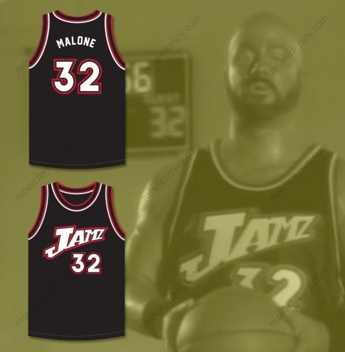 CUSTOM ANY Name Number KARL MALONE 32 BASKETBALL JERSEY THE MAN SHOW Top Stitched S-6XL