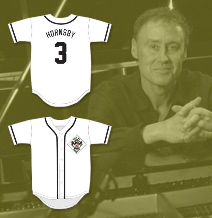 Custom Any Name Number BRUCE HORNSBY 3 SALAMANDERS BASEBALL JERSEY 1ST ANNUAL ROCK N' JOCK DIAMOND DERBY Top Stitched S-6XL