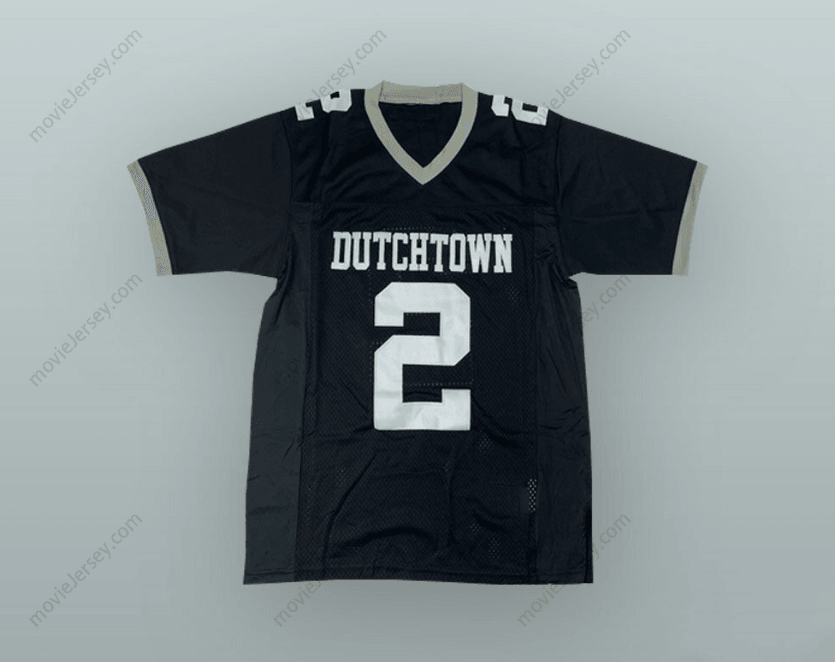 CUSTOM ANY Name Number LANDON COLLINS 2 DUTCHTOWN HIGH SCHOOL GRIFFINS BLACK FOOTBALL JERSEY Top Stitched S-6XL