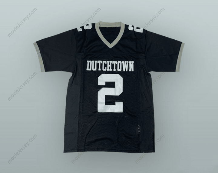 CUSTOM ANY Name Number LANDON COLLINS 2 DUTCHTOWN HIGH SCHOOL GRIFFINS BLACK FOOTBALL JERSEY Top Stitched S-6XL