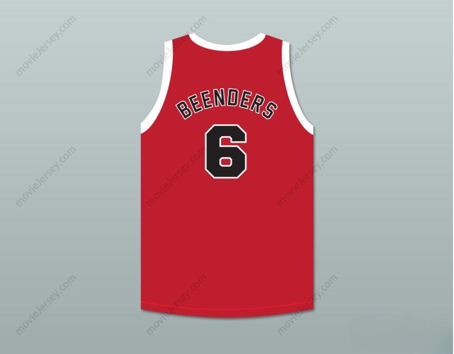 CUSTOM ANY Name Number HANK BEENDERS 6 PROVIDENCE STEAMROLLERS RED BASKETBALL JERSEY 2 Top Stitched S-6XL