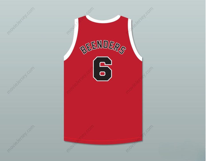 CUSTOM ANY Name Number HANK BEENDERS 6 PROVIDENCE STEAMROLLERS RED BASKETBALL JERSEY 2 Top Stitched S-6XL
