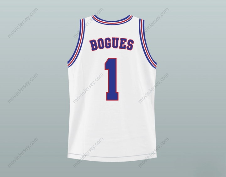 CUSTOM ANY Name Number SPACE JAM TUNE SQUAD MUGSY BOGUES BASKETBALL JERSEY STITCH SEWN NEW Top Stitched S-6XL
