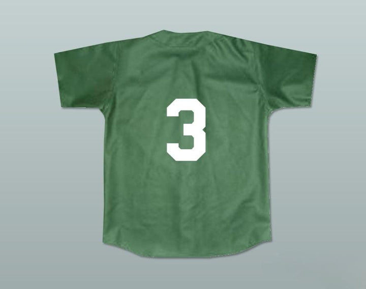 Custom Any Name Number PLAYER 3 KEKAMBAS BASEBALL JERSEY HARDBALL DARK GREEN Top Stitched S-6XL