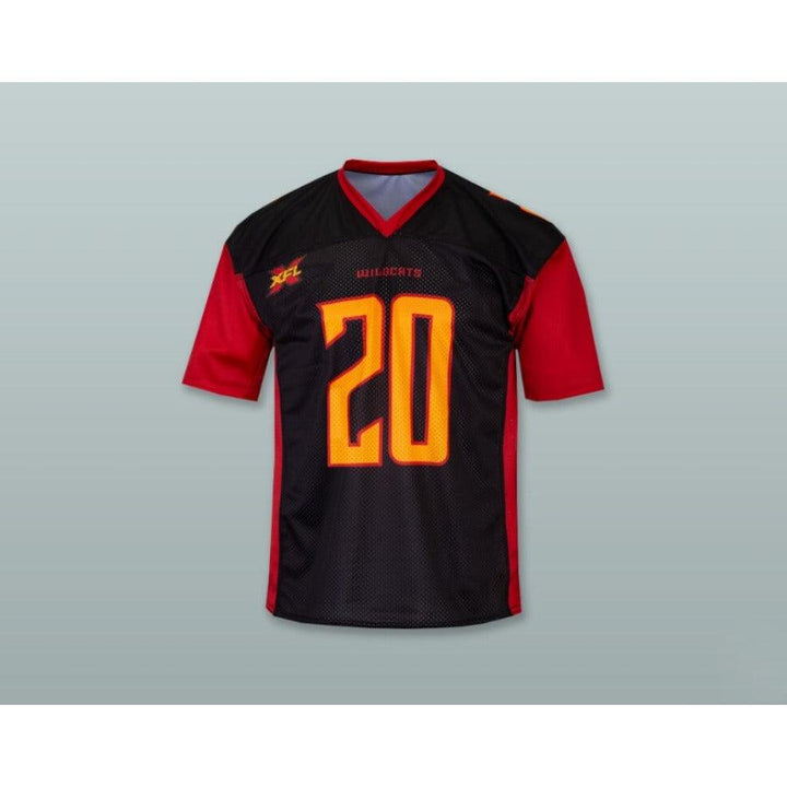 CUSTOM ANY Name Number LOS ANGELES 20 HOME BLACK Football Jersey Top Stitched S-6XL