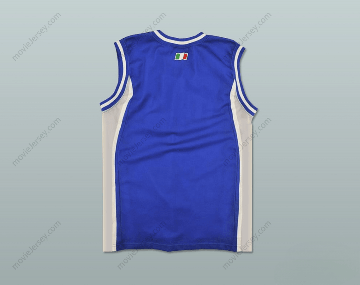 CUSTOM ANY Name Number ITALIA BASKETBALL JERSEY ANY PLAYER OR NUMBER STITCH SEWN Top Stitched S-6XL