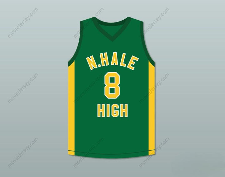 CUSTOM ANY Name Number WIZ KHALIFA 8 N. HALE HIGH SCHOOL BASKETBALL JERSEY YOUNG, WILD AND FREE Top Stitched S-6XL
