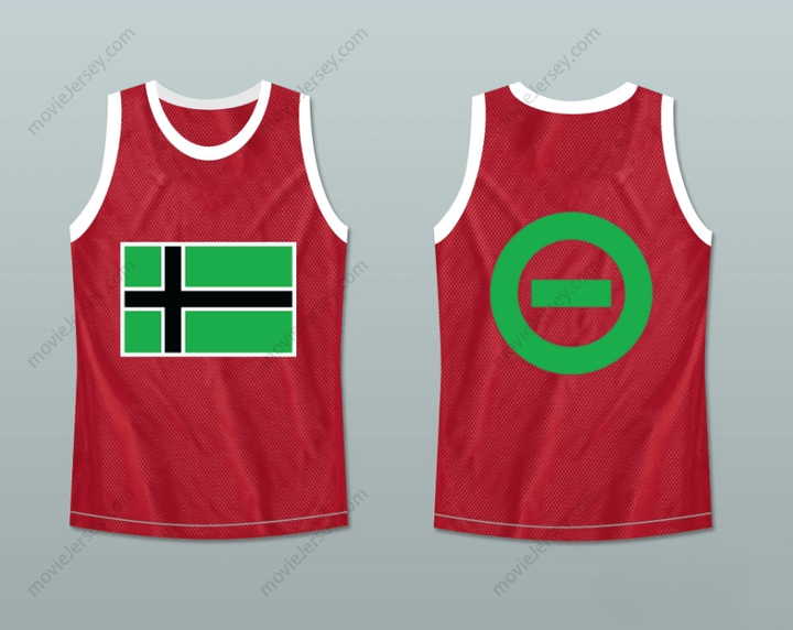 CUSTOM ANY Name Number TYPE 0 NEGATIVE VINNLAND BASKETBALL JERSEY STITCH SEWN Top Stitched S-6XL