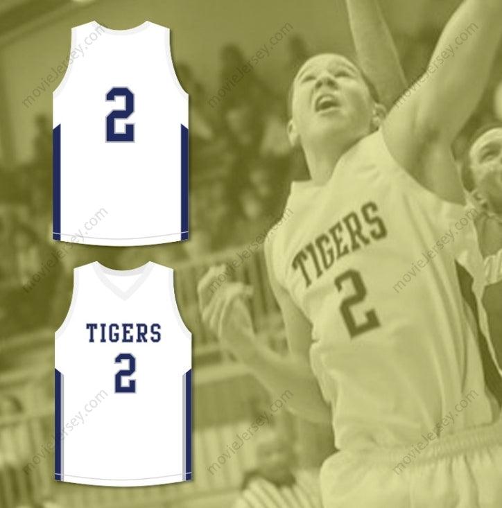 CUSTOM ANY Name Number DEVIN BOOKER 2 MOSS POINT HIGH SCHOOL TIGERS WHITE BASKETBALL JERSEY Top Stitched S-6XL