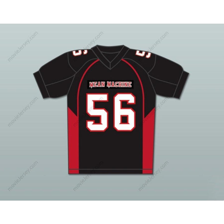CUSTOM ANY Name Number 56 LUTTER MEAN MACHINE CONVICTS FOOTBALL JERSEY INCLUDES PATCHES Top Stitched S-6XL