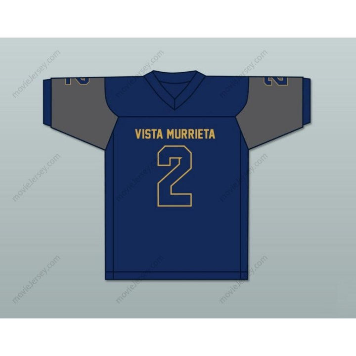 CUSTOM ANY Name Number KHALIL SHAKIR 2 VISTA MURRIETA HIGH SCHOOL BRONCOS Football Jersey Top Stitched S-6XL