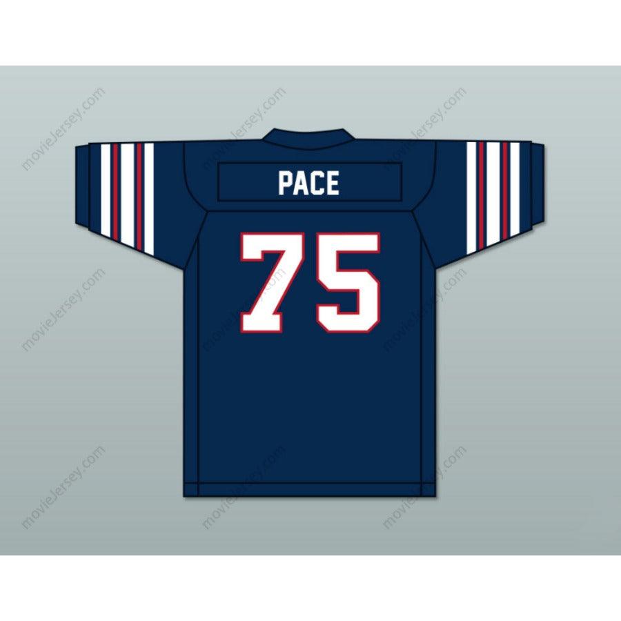 CUSTOM ANY Name Number ORLANDO PACE 75 SANDUSKY HIGH SCHOOL BLUE STREAKS Football Jersey Top Stitched S-6XL