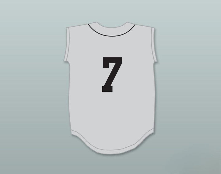 Custom Any Name Number MOOKIE BETTS 7 JOHN OVERTON HIGH SCHOOL  GRAY BASEBALL JERSEY 1 Top Stitched S-6XL