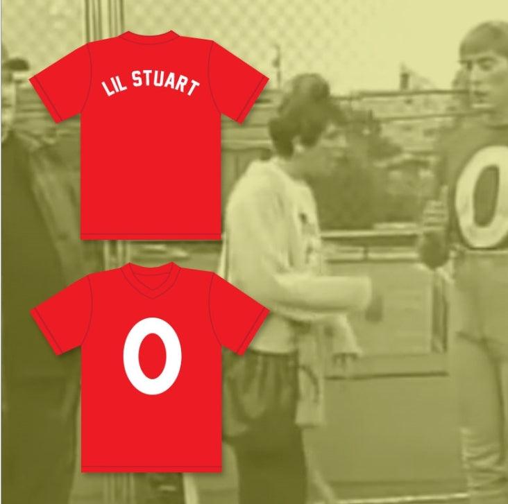 Custom Any Name Number LIL STUART 0 LITTLE LEAGUE BASEBALL JERSEY MADTV SKIT Top Stitched S-6XL