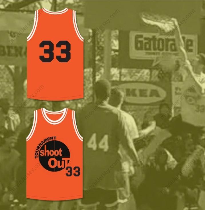 CUSTOM ANY Name Number ORANGE TOURNAMENT SHOOT OUT BASKETBALL JERSEY ABOVE THE RIM Top Stitched S-6XL