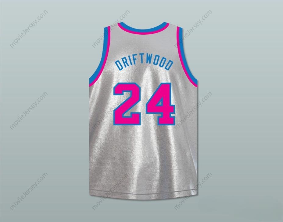 CUSTOM ANY Name Number JOSEPH 'DRIFTWOOD' HAINEY 24  PISCES BASKETBALL JERSEY THE FISH THAT SAVED  Top Stitched S-6XL