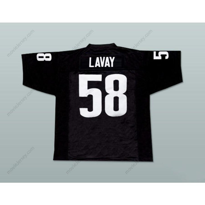 CUSTOM ANY Name Number LUTHER SHARK LAVAY 58 MIAMI SHARKS WHITE TRIM Football Jersey Top Stitched S-6XL